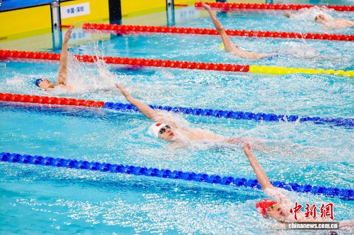 浙江队蒋裕燕勇夺八金称八金王 残特奥会游泳赛